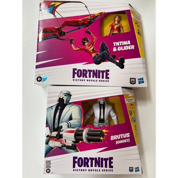 Fortnite Victory Royale Series TNTina & Glider, and Brutus (Ghost) Lot Of 2. - Picture 11 of 12